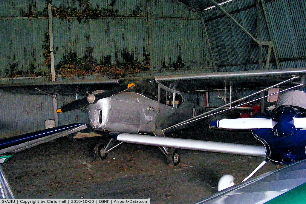 G-AJIU, 1947 Auster J-1 Autocrat C/N 2338, looks like this has not moved since Keith Sowter's photo taken in April 2009