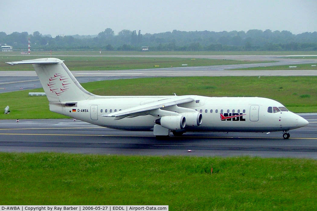 D-AWBA, 1989 British Aerospace BAe.146-300 C/N E3134, BAe 146-300 [E3134] (WDL) Dusseldorf~D 27/05/2006
