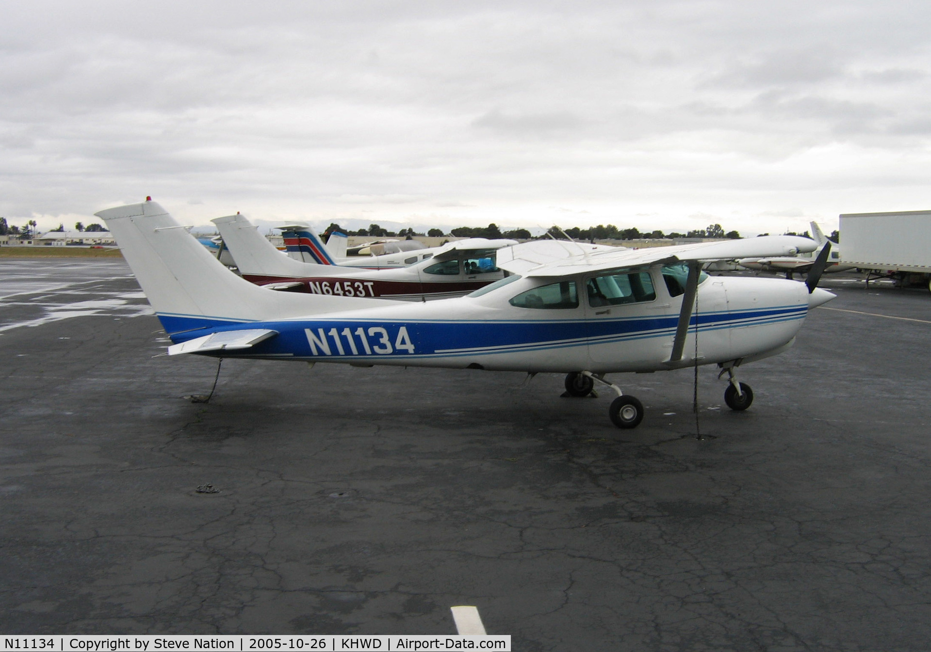 N11134, Cessna R182 Skylane RG C/N R18201945, Cessna R182 @ Hayward Air Terminal , CA