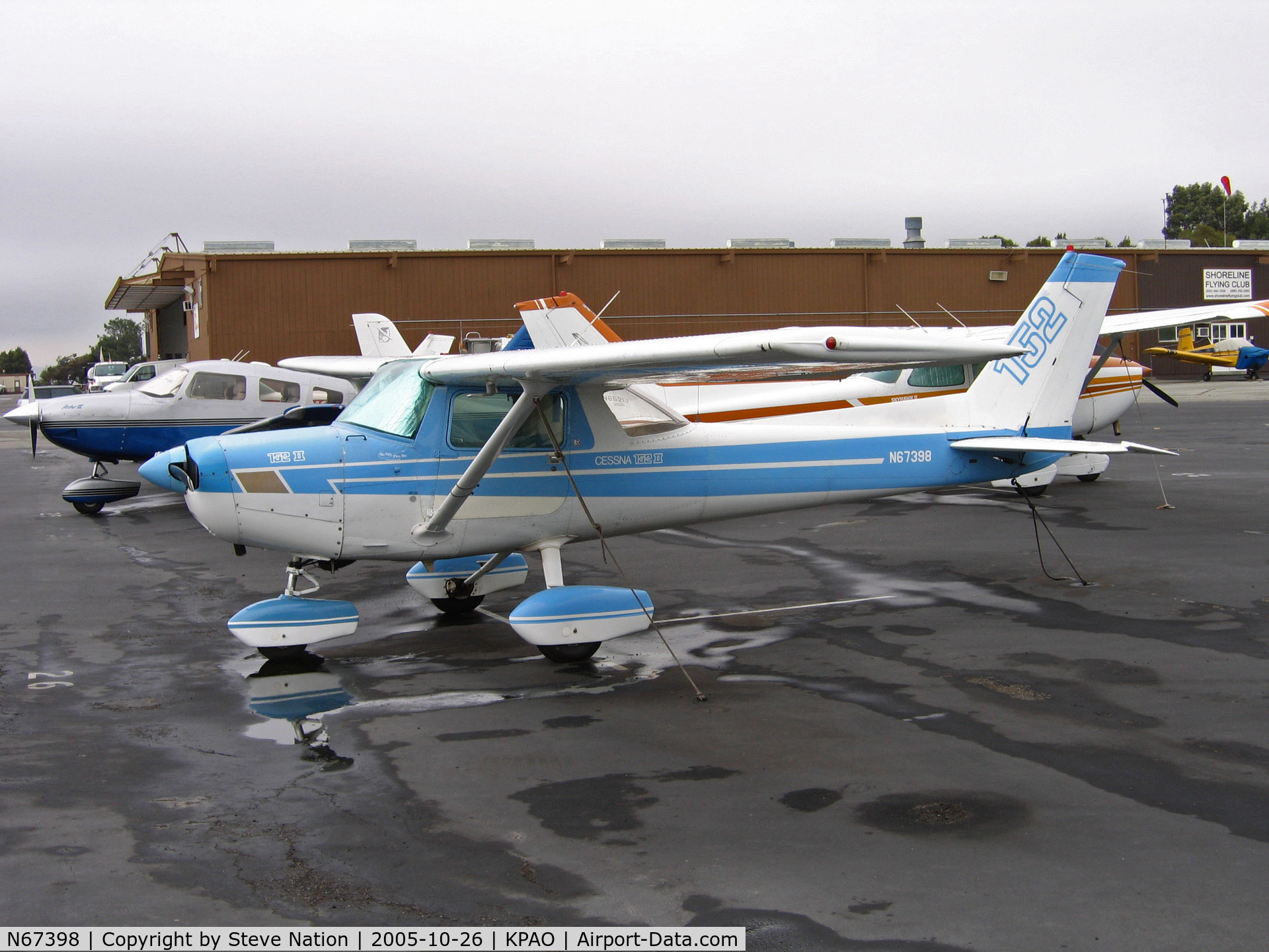 N67398, 1978 Cessna 152 C/N 15281814, 1978 Cessna 152 @ Palo Alto, CA