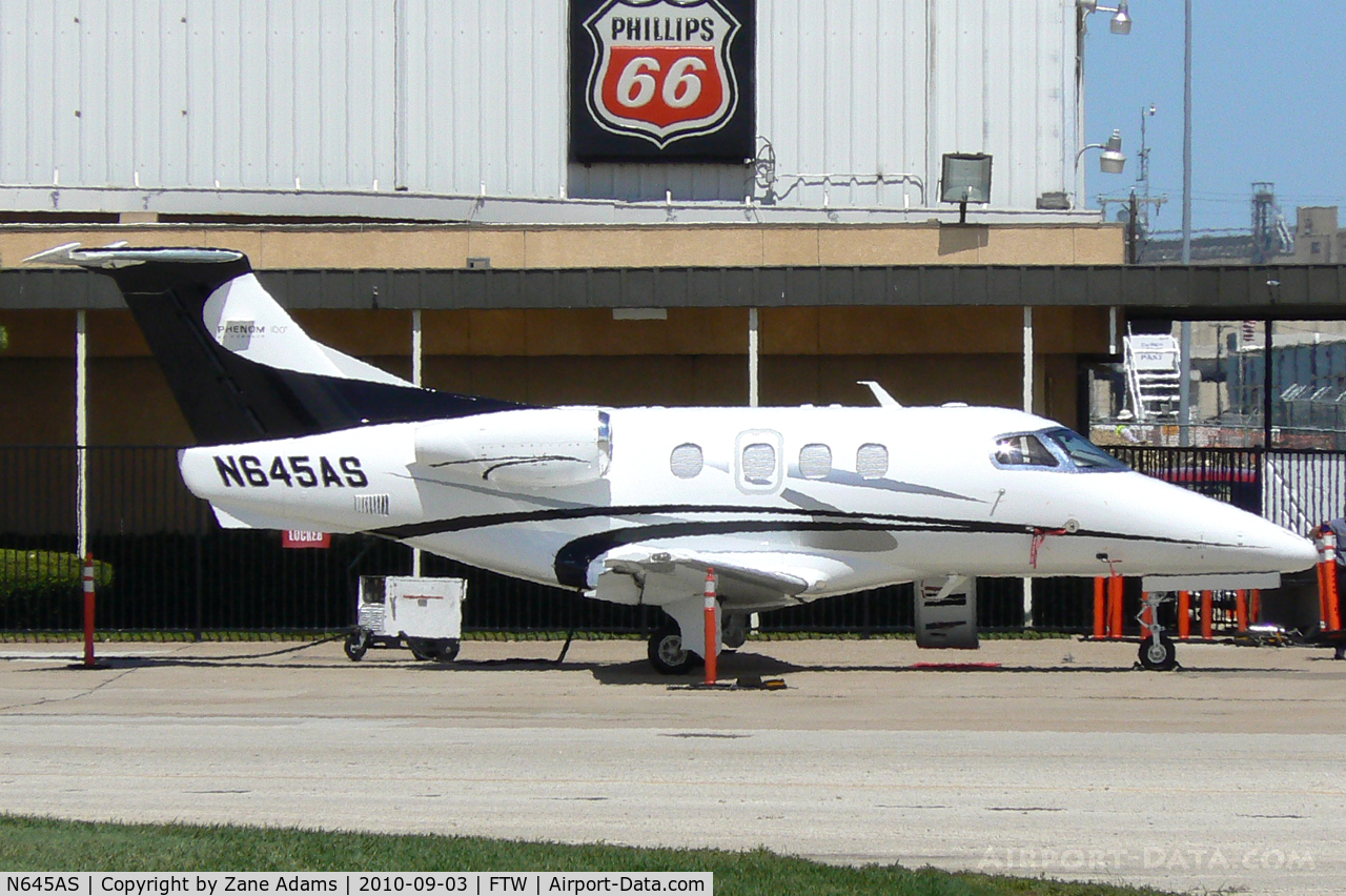N645AS, 2009 Embraer EMB-500 Phenom 100 C/N 50000114, At Meacham Field - ft. Worth, TX