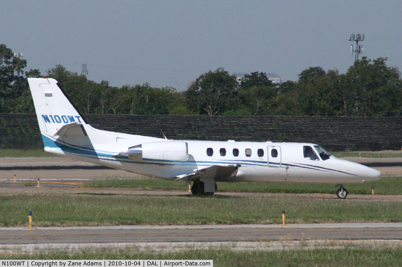 N100WT, 1998 Cessna 550 C/N 550-0858, At Dallas Love Field