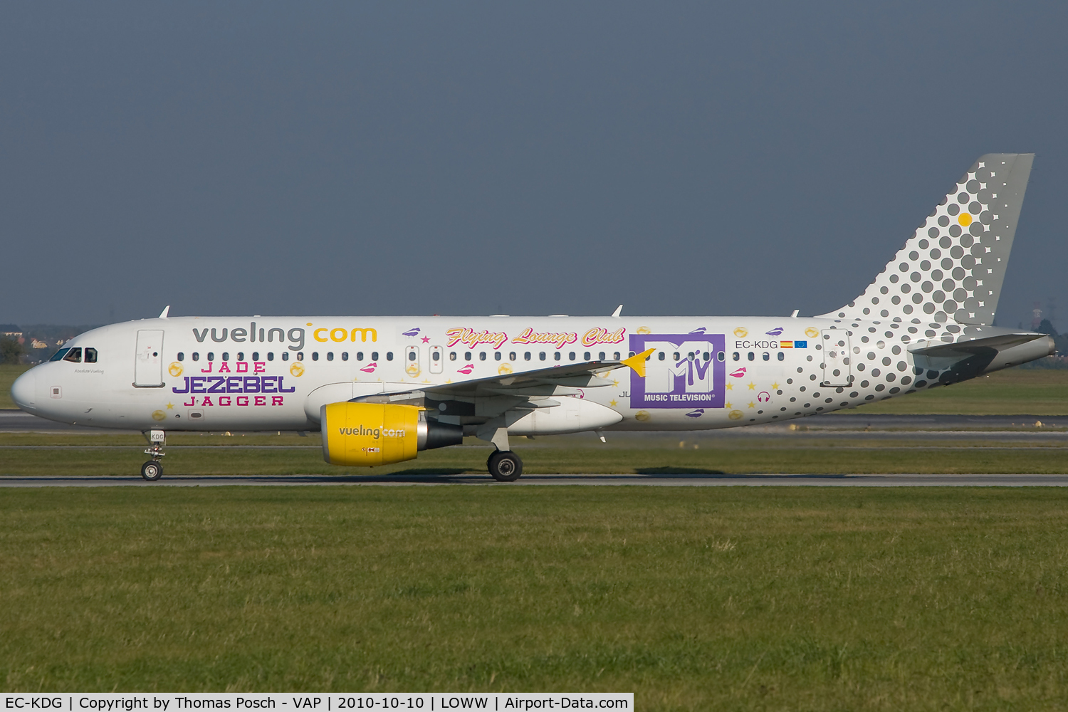 EC-KDG, 2007 Airbus A320-214 C/N 3095, Vueling Airlines