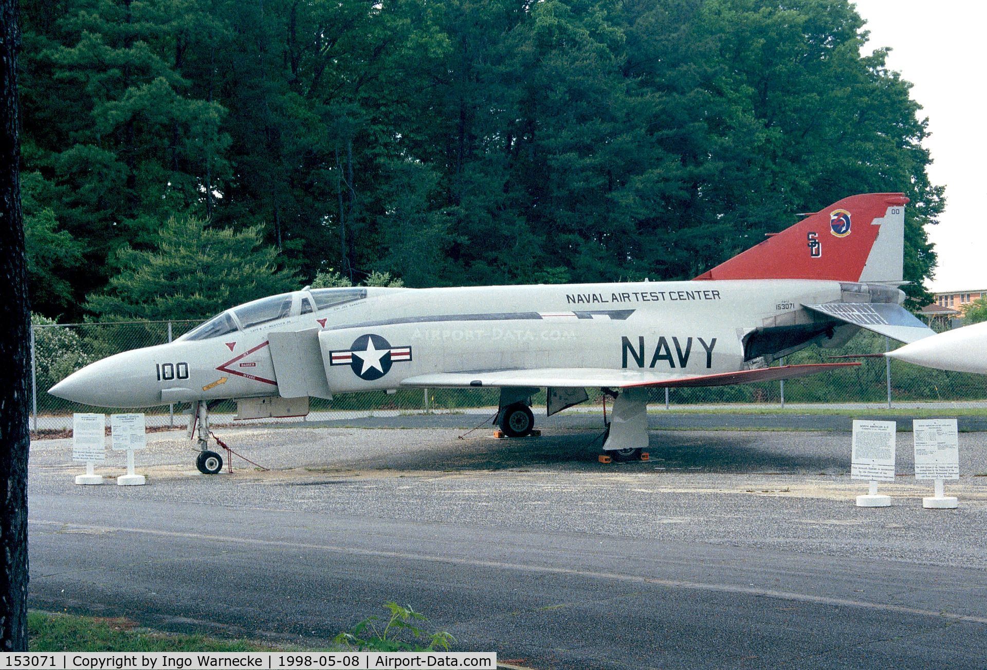 153071, McDonnell F-4J Phantom II C/N 1488, McDonnell Douglas F-4J Phantom II at the Patuxent River Naval Air Museum