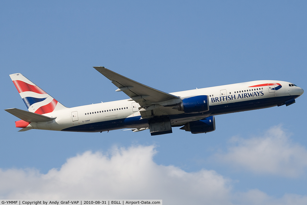 G-YMMF, 2000 Boeing 777-236 C/N 30307, British Airways 777-200
