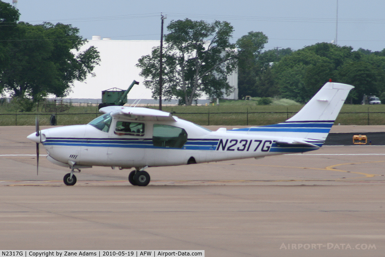 N2317G, 1976 Cessna T210L Turbo Centurion C/N 21061485, At Alliance Airport - Fort Worth, TX