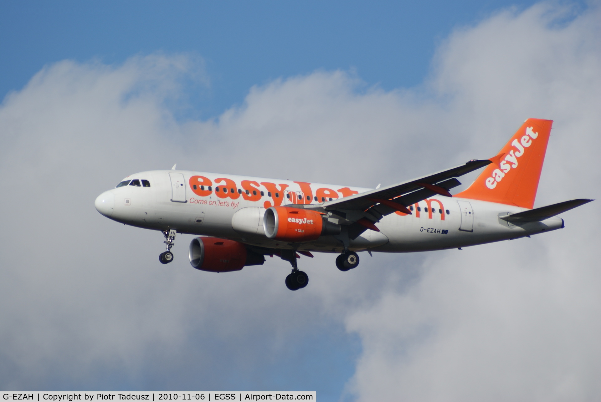 G-EZAH, 2006 Airbus A319-111 C/N 2729, EGSS