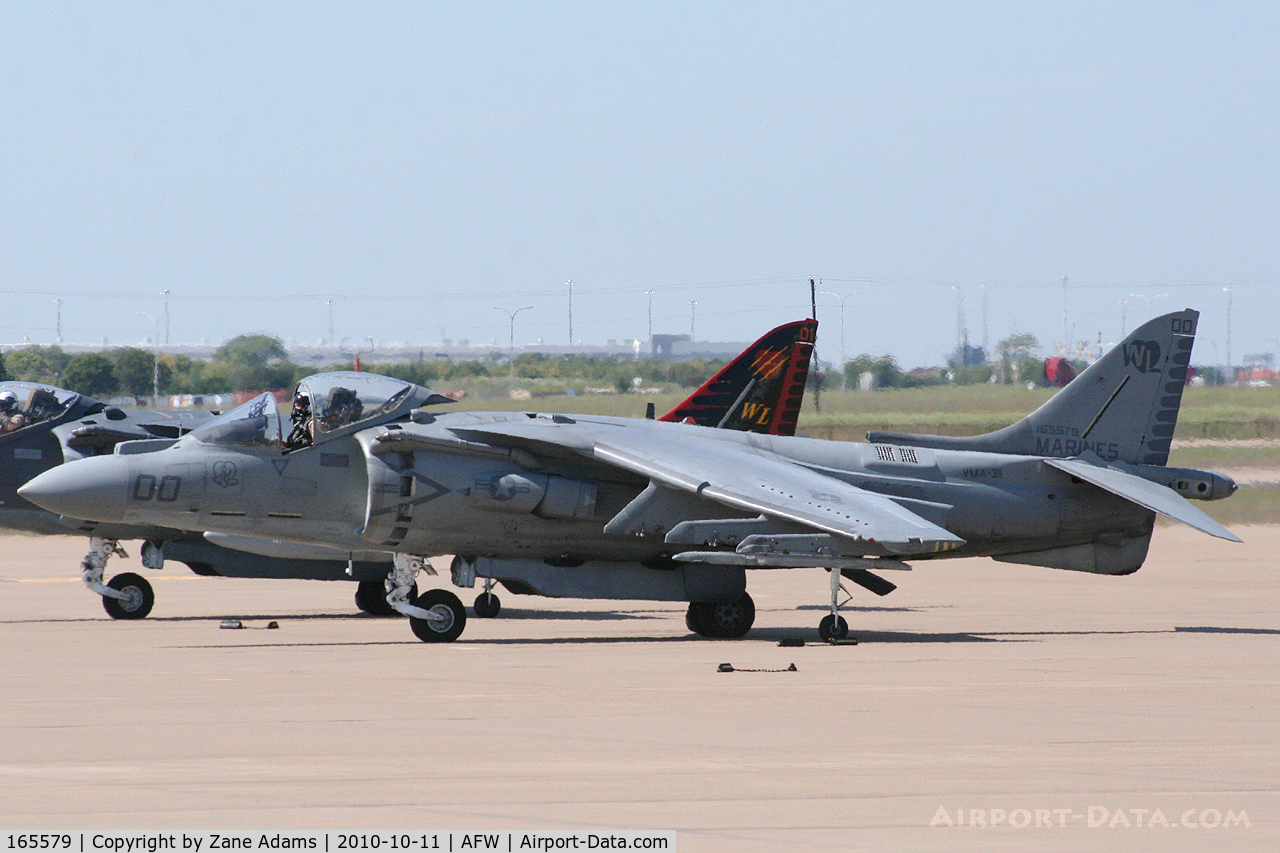165579, Boeing AV-8B+(R)-27-MC Harrier II Plus C/N B316, At Alliance Airport, Fort Worth, TX