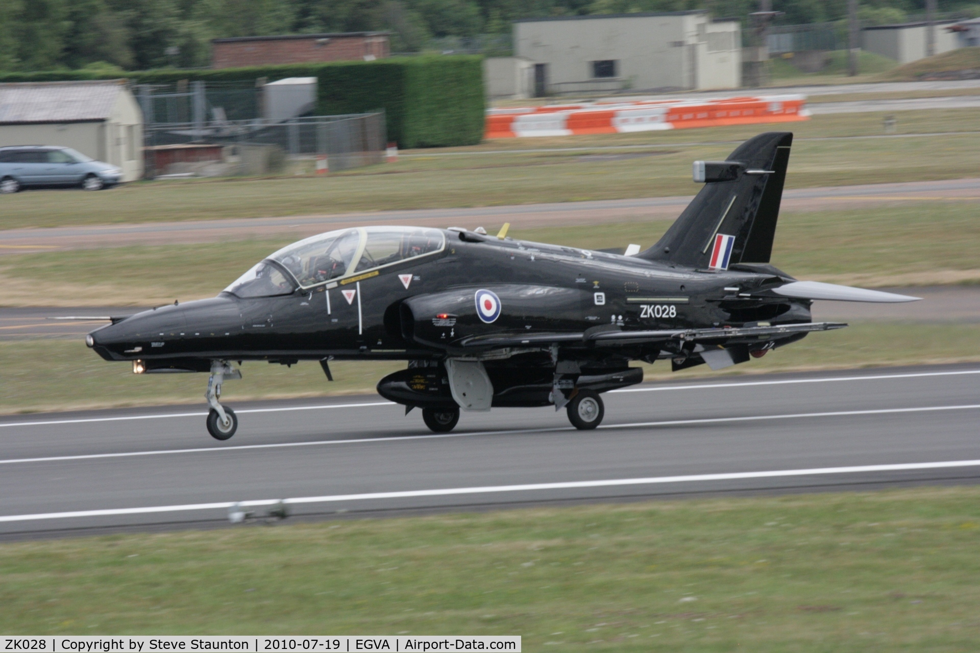 ZK028, 2009 British Aerospace Hawk T2 C/N RT019/1257, Taken at the Royal International Air Tattoo 2010