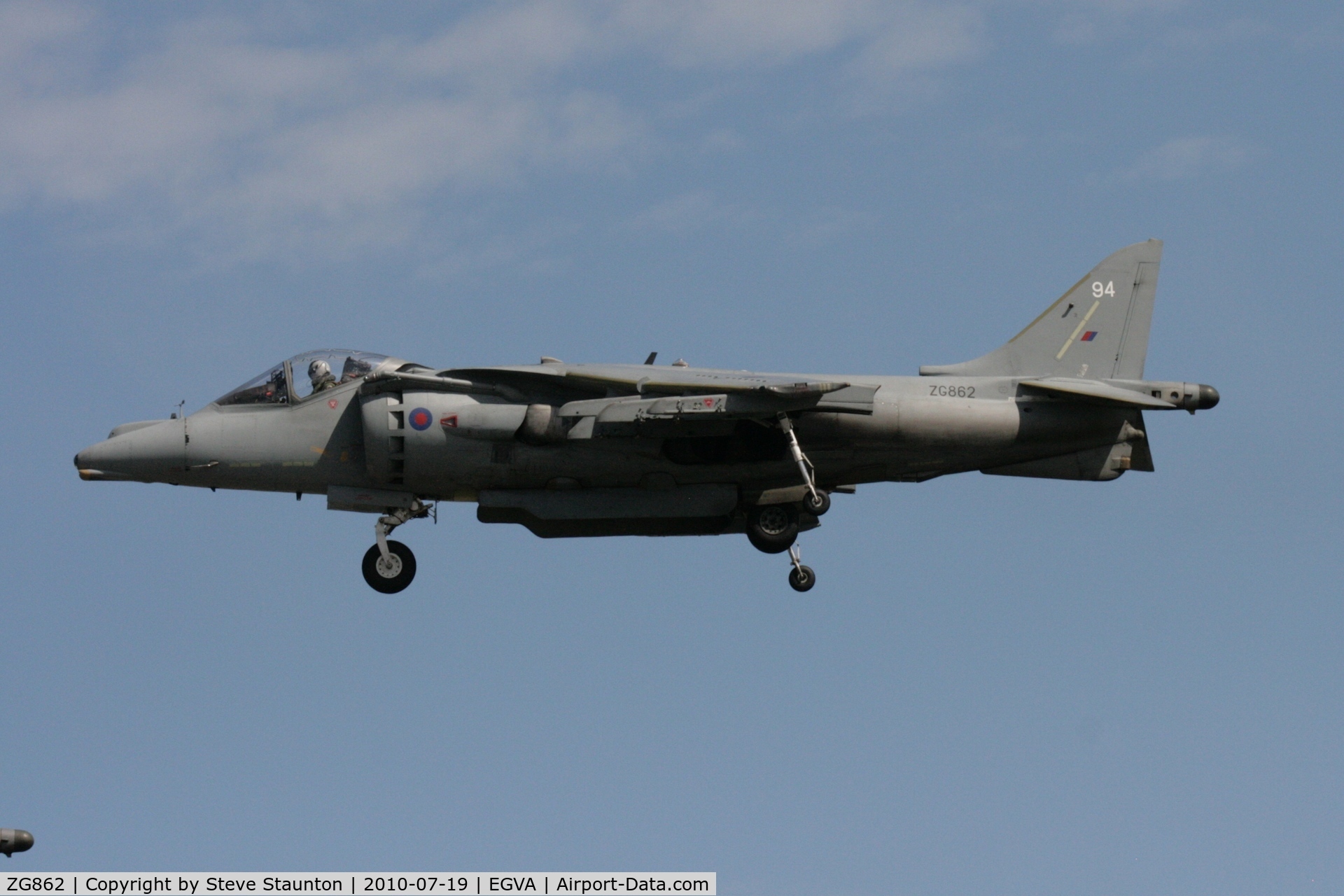 ZG862, British Aerospace Harrier GR.7 C/N P94, Taken at the Royal International Air Tattoo 2010