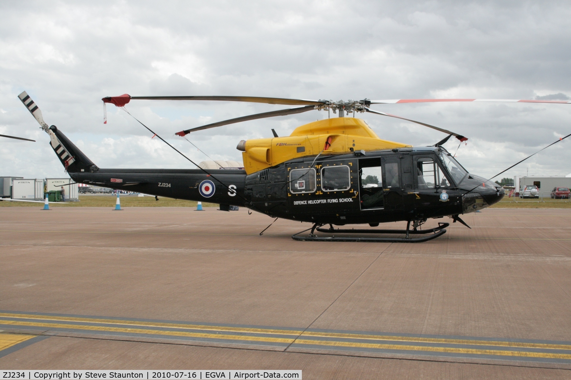 ZJ234, 1996 Bell 412EP Griffin HT1 C/N 36144, Taken at the Royal International Air Tattoo 2010