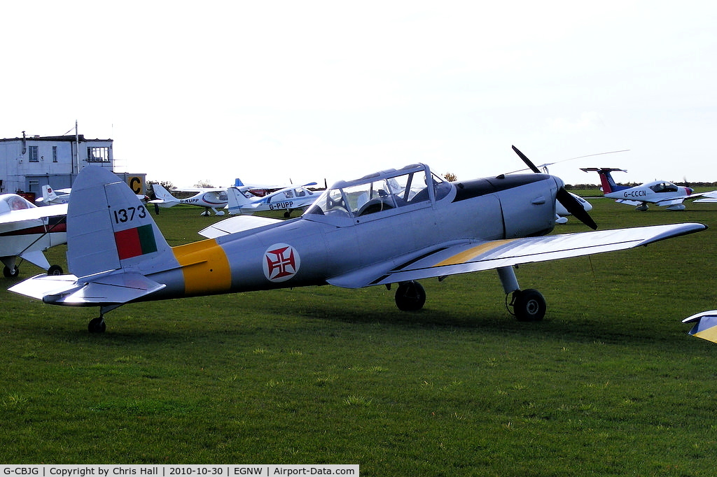 G-CBJG, 1961 OGMA DHC-1 Chipmunk T.20 C/N OGMA-63, at the 