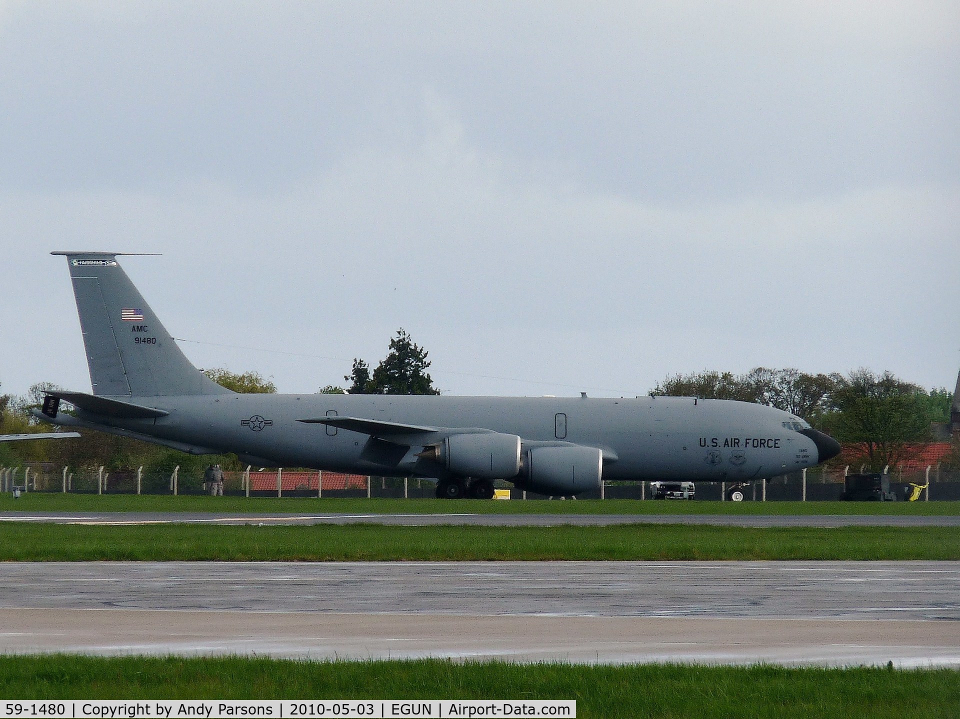 59-1480, 1959 Boeing KC-135T Stratotanker C/N 17968, 92 Arw Kc135 at Mildenhall