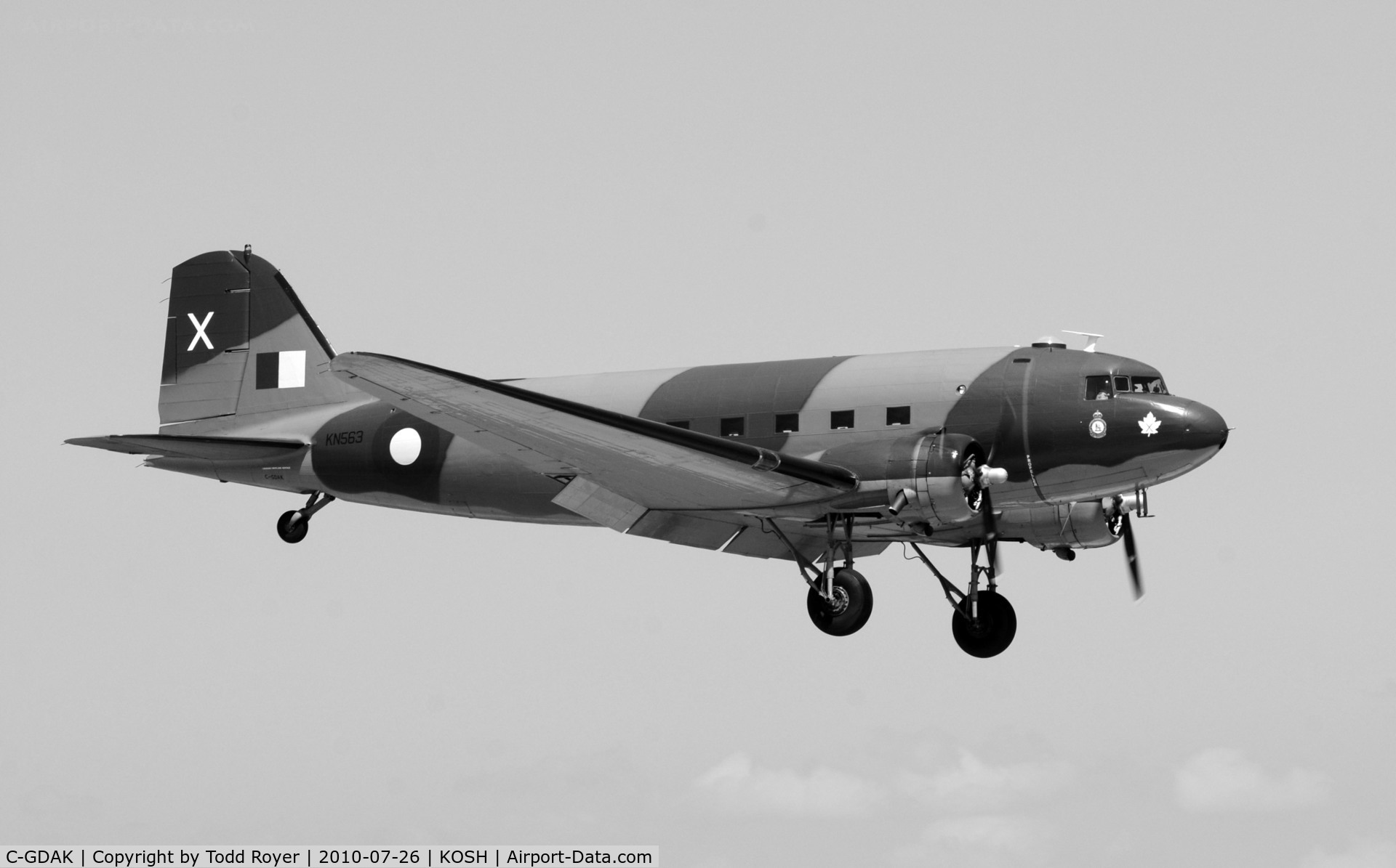 C-GDAK, 1939 Douglas DC-3-G202A C/N 2141, EAA AIRVENTURE 2010