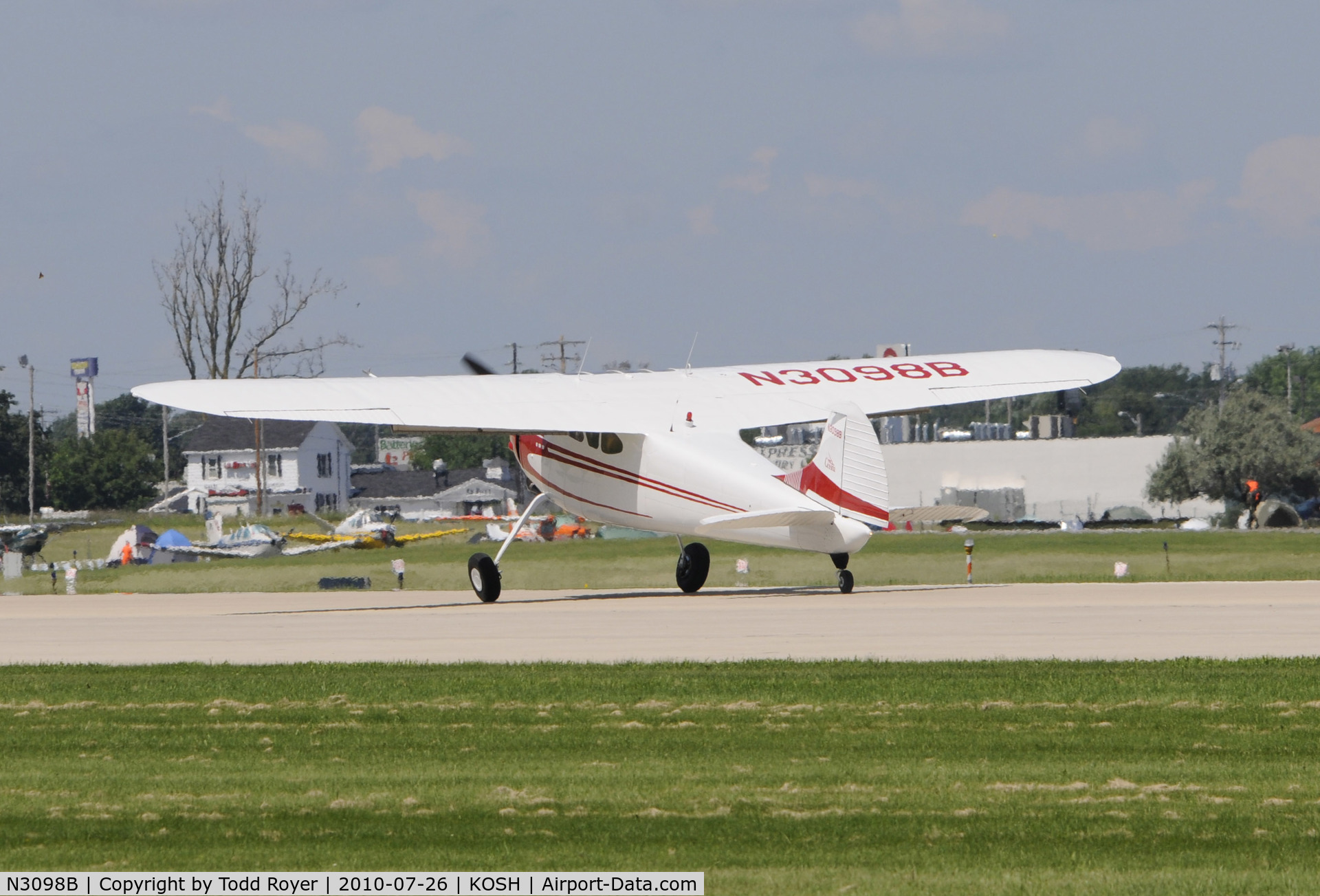 N3098B, 1952 Cessna 190 C/N 7983, EAA AIRVENTURE 2010