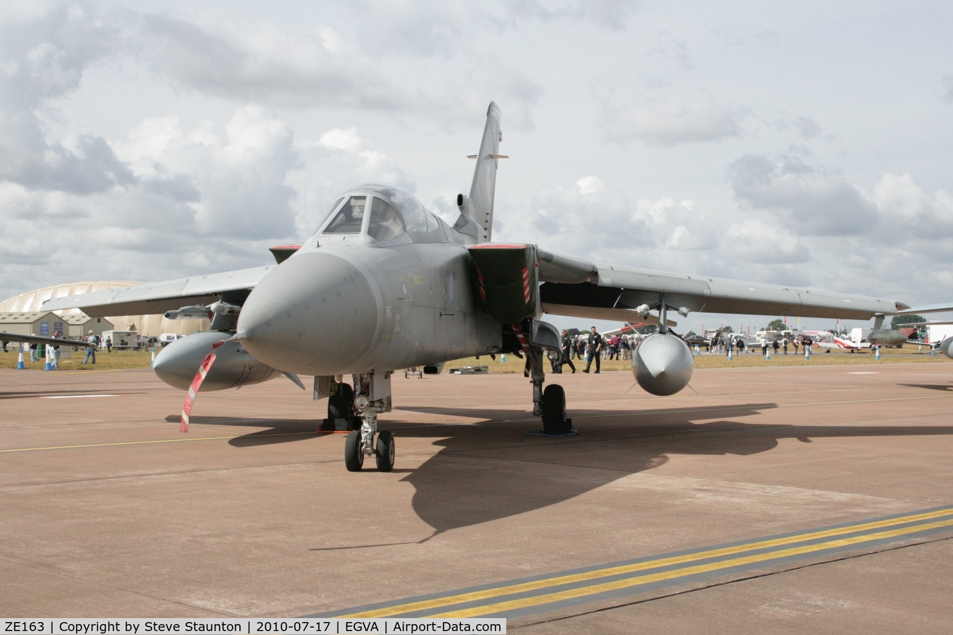 ZE163, 1987 Panavia Tornado F.3 C/N 529/AT012/3238, Taken at the Royal International Air Tattoo 2010