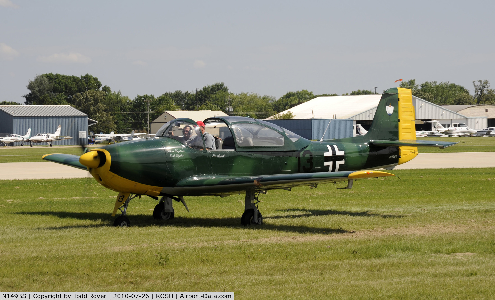 N149BS, 1957 Focke-Wulf FWP-149D C/N FW 262, EAA AIRVENTURE 2010