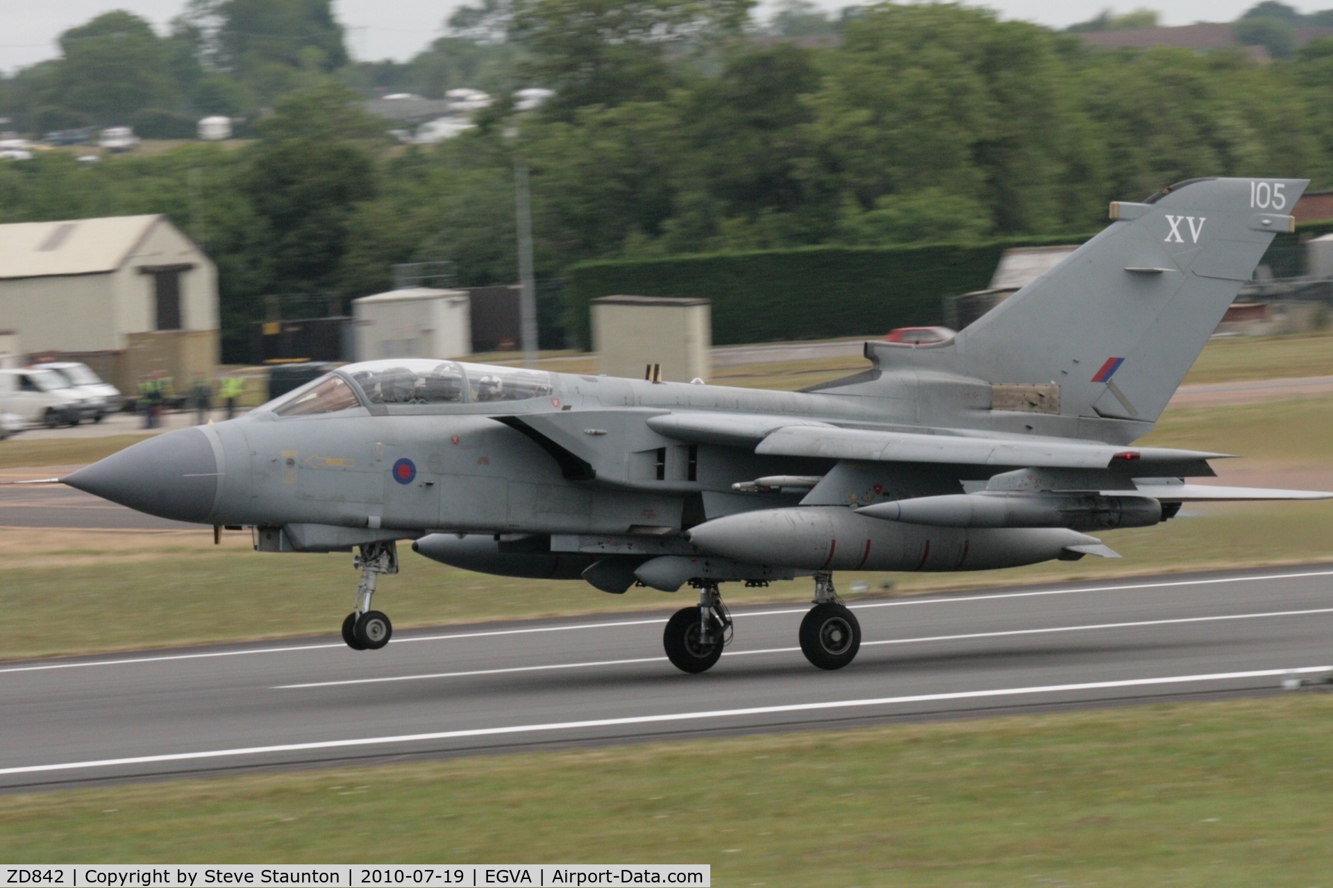 ZD842, 1985 Panavia Tornado GR.4 C/N 423/BT044/3193, Taken at the Royal International Air Tattoo 2010