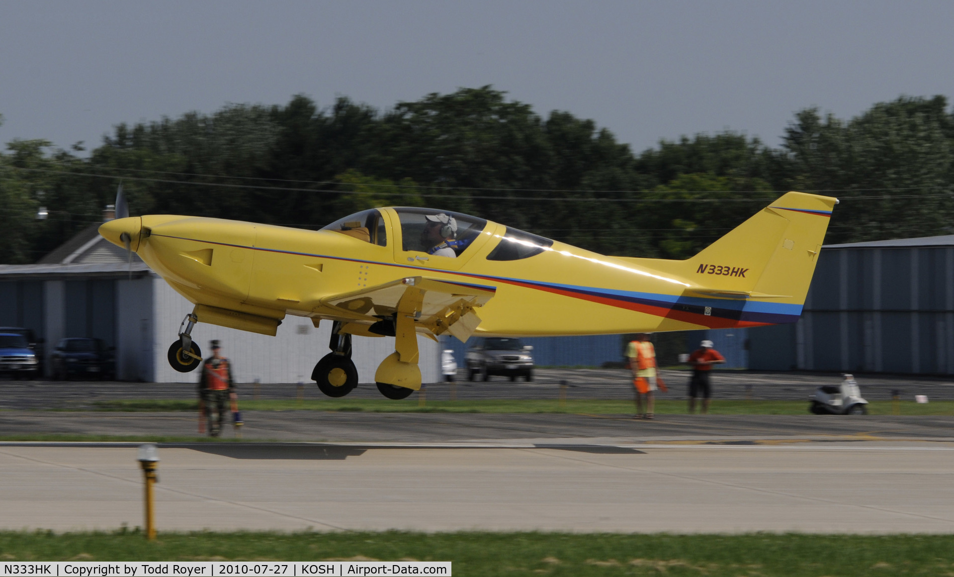N333HK, 1997 Stoddard-Hamilton Glasair Super II RG C/N 2313, EAA AIRVENTURE 2010