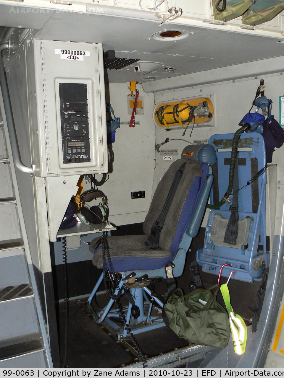 99-0063, 1999 Boeing C-17A Globemaster III C/N 50067/P-63, C-17 Load master's station At the 2010 Wings Over Houston Airshow
Thanks Brad!