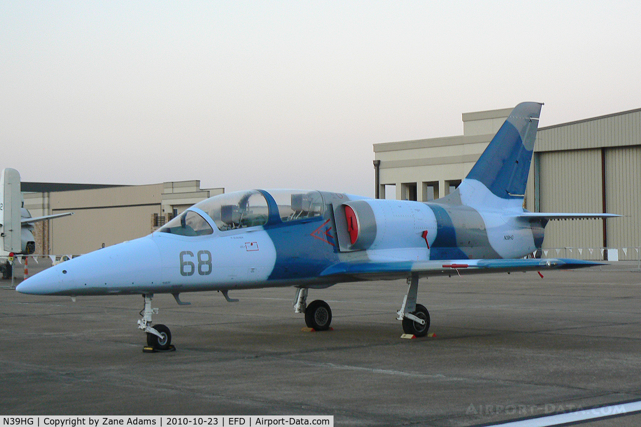 N39HG, 1990 Aero L-39C Albatros C/N 035118, At the 2010 Wings Over Houston Airshow