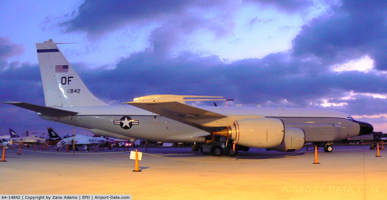 64-14842, 1964 Boeing RC-135V Rivet Joint C/N 18782, At the 2010 Wings Over Houston Airshow