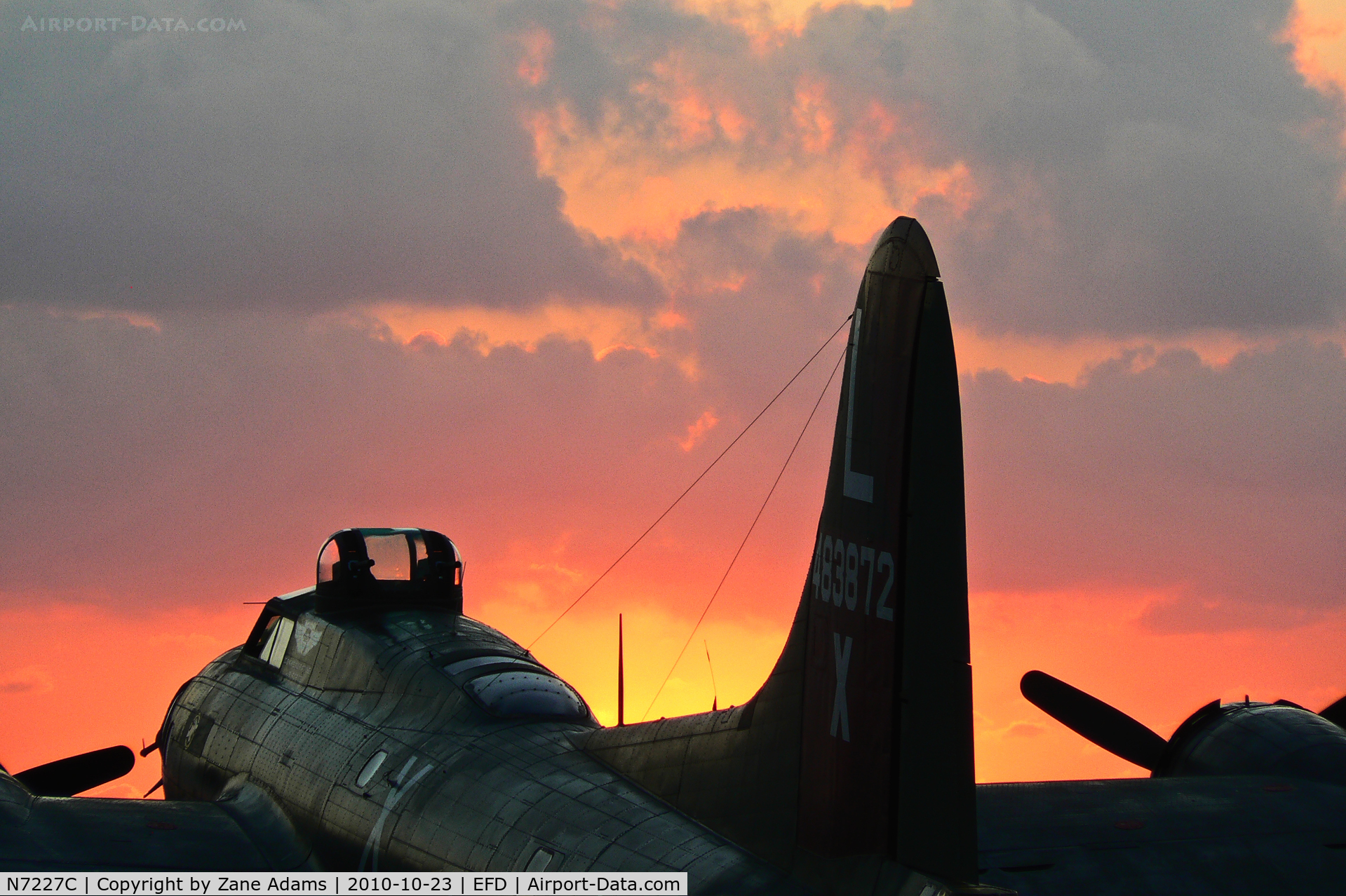 N7227C, 1944 Boeing B-17G Fortress C/N 32513, CAF B-17 