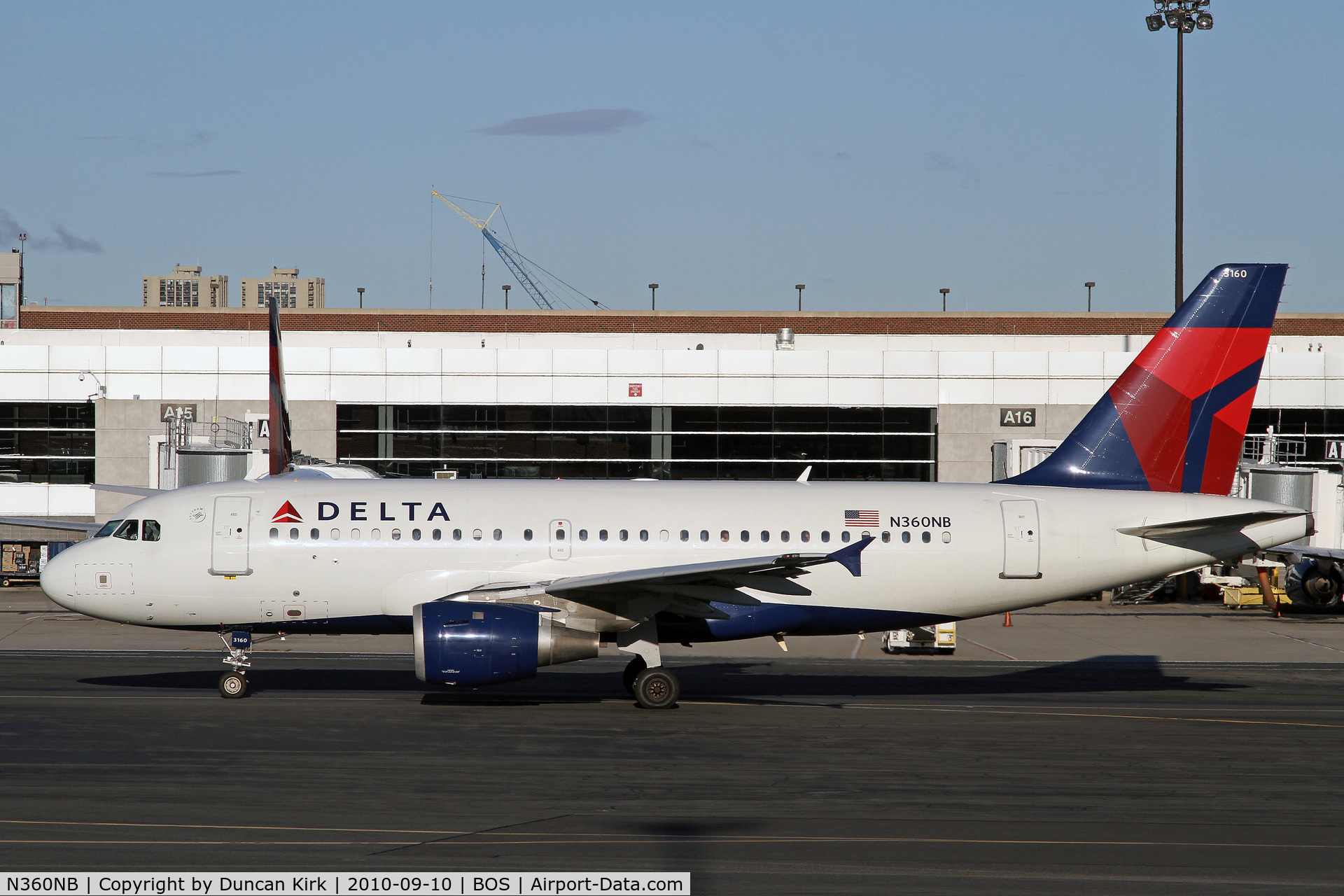 N360NB, 2003 Airbus A319-114 C/N 1959, A Delta Airbus....difficult to get used to!