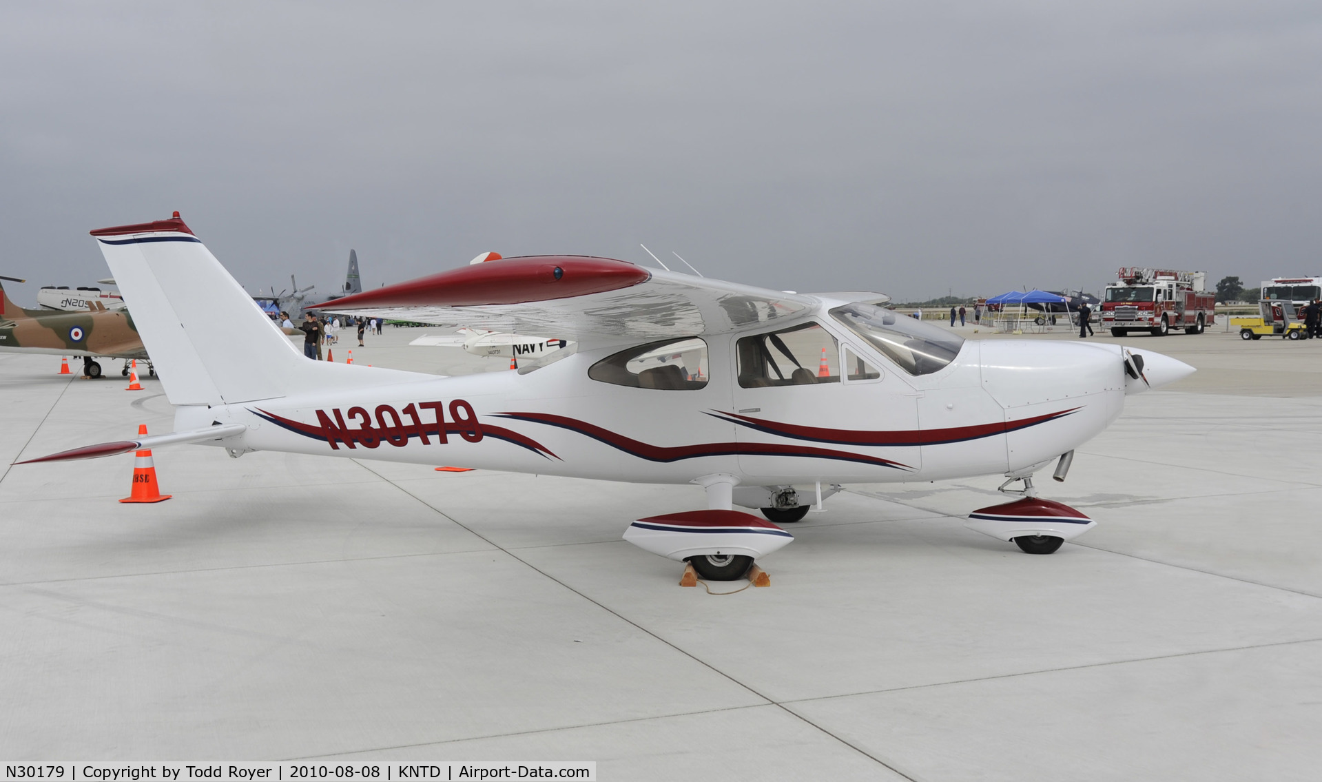 N30179, 1968 Cessna 177 Cardinal C/N 177-01103, POINT MUGU AIRSHOW 2010
