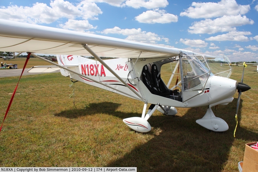 N18XA, X-Air XA85 C/N XA850005, Mid-East Regional Fly-In at Urbana, Ohio