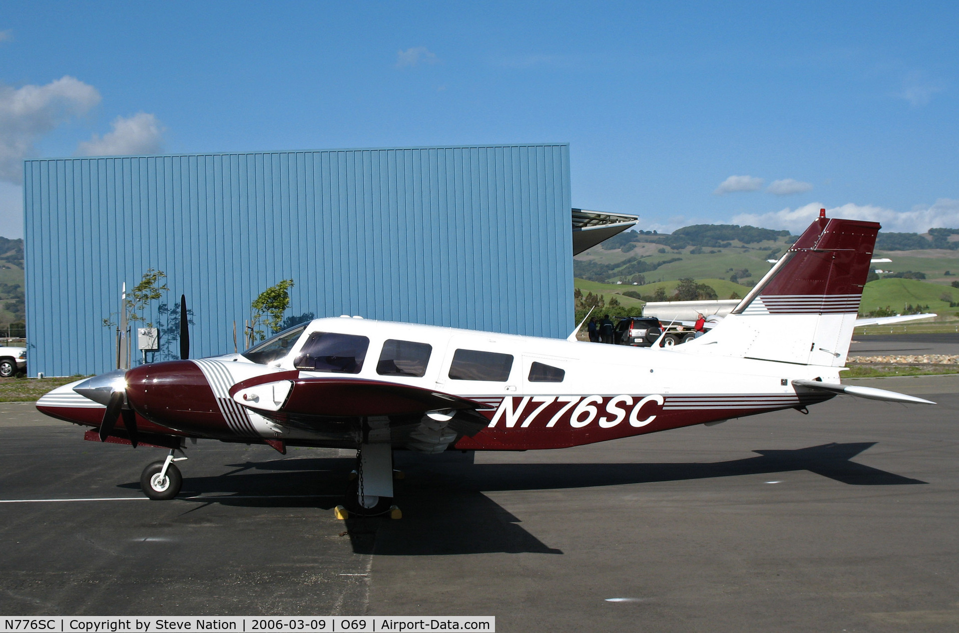 N776SC, 1981 Piper PA-34-200T C/N 34-8170026, 1981 Piper PA-34-200T @ Petaluma, CA home base