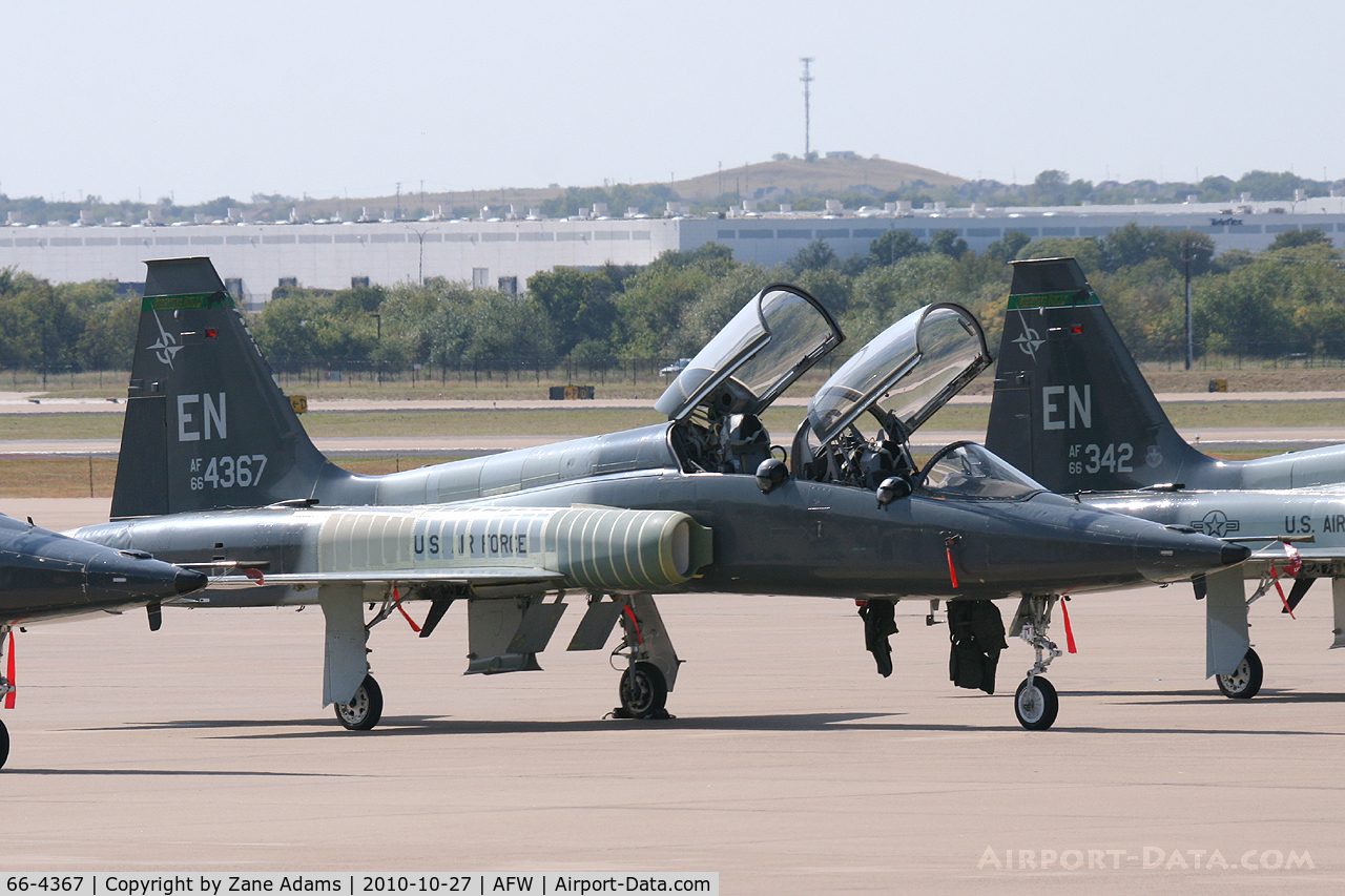 66-4367, 1966 Northrop T-38A Talon C/N N.5998, At Alliance Airport - Fort Worth, TX