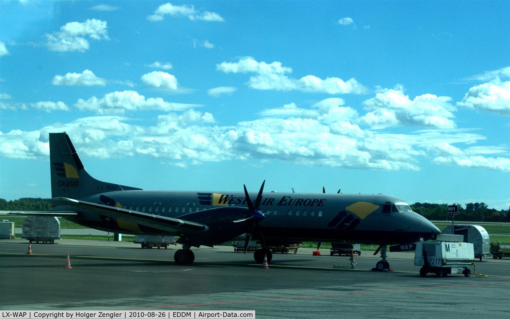 LX-WAP, 1993 British Aerospace ATP C/N 2057, Its time is nighttime.....