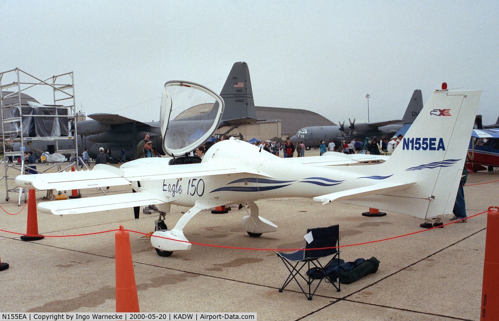 N155EA, Eagle Aircraft Eagle 150B C/N 025, Eagle Aircraft Eagle 150B at Andrews AFB during Armed Forces Day 2000