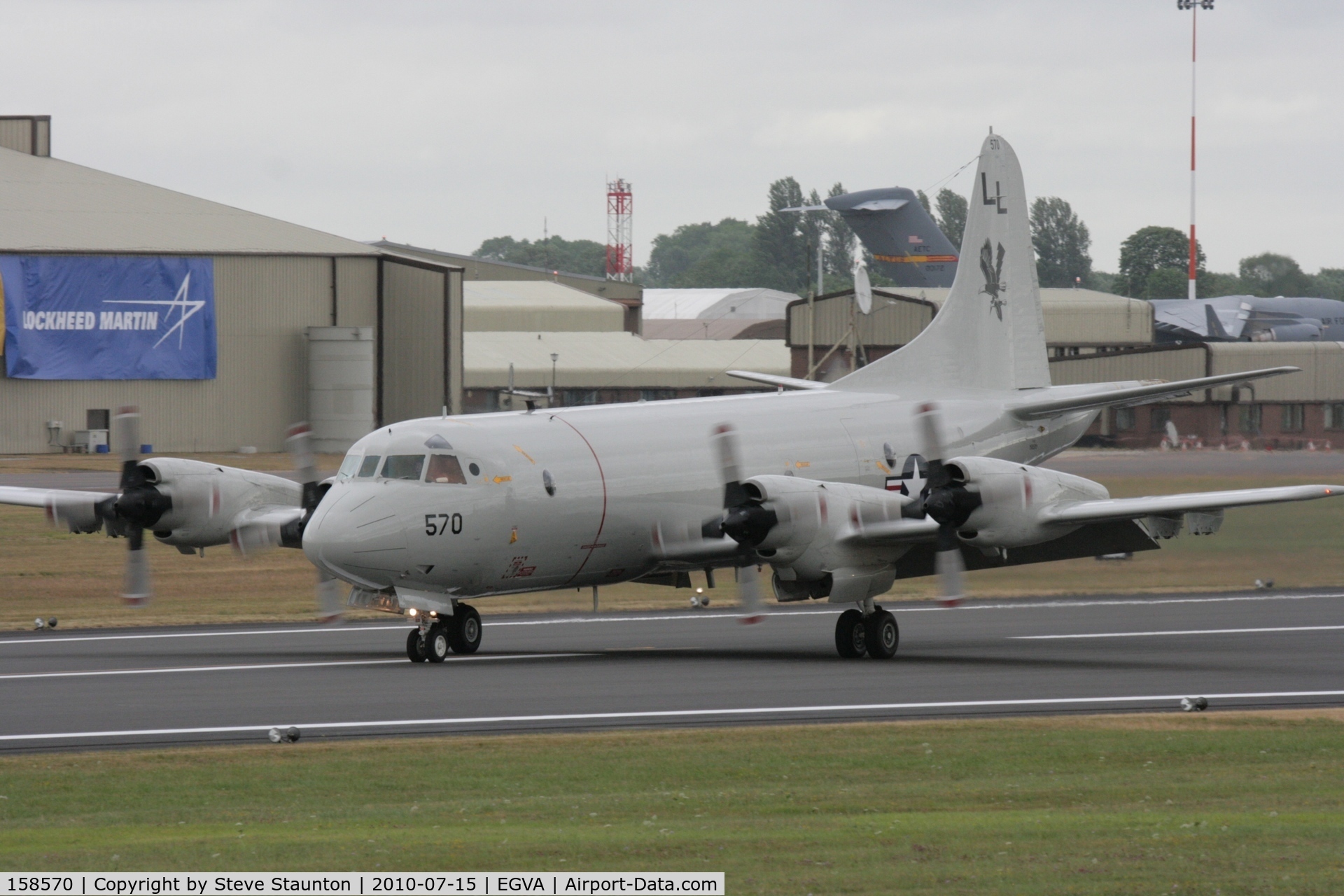 158570, 1972 Lockheed P-3C-IIIR Orion C/N 285A-5579, Taken at the Royal International Air Tattoo 2010
