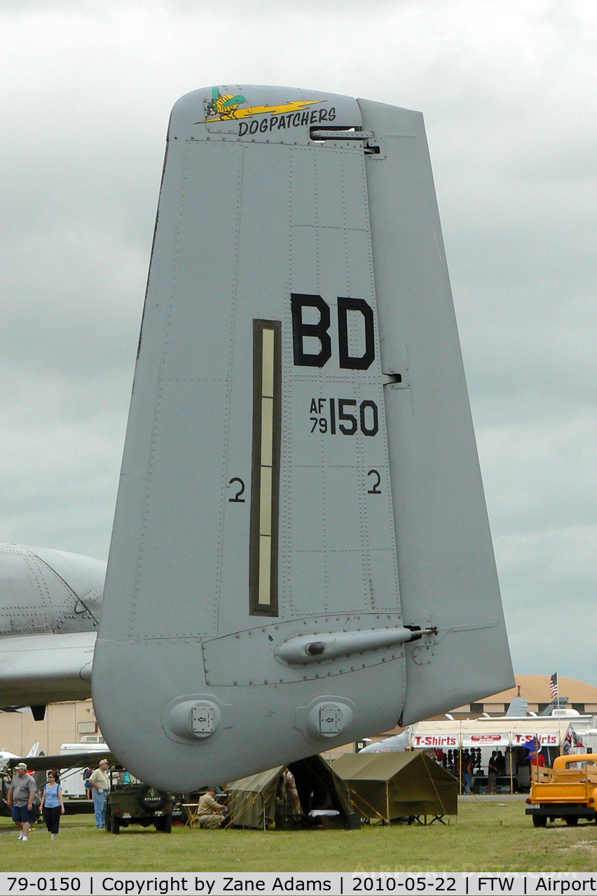 79-0150, 1979 Fairchild Republic A-10A Thunderbolt II C/N A10-0414, At the 2010 Cowtown Warbird Roundup - Meacham Field - Fort Worth, TX