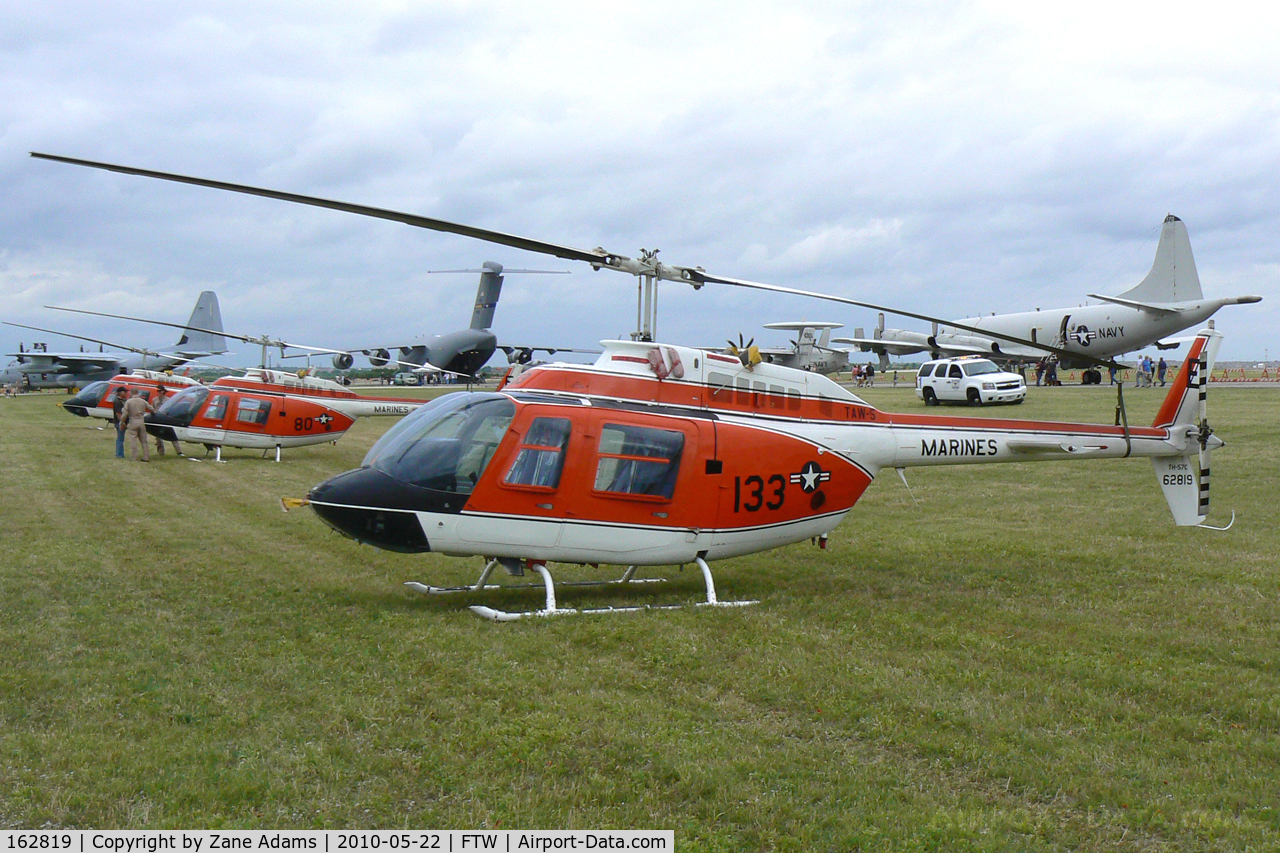 162819, Bell TH-57C Sea Ranger C/N 3844, At the 2010 Cowtown Warbird Roundup - Meacham Field - Fort Worth, TX