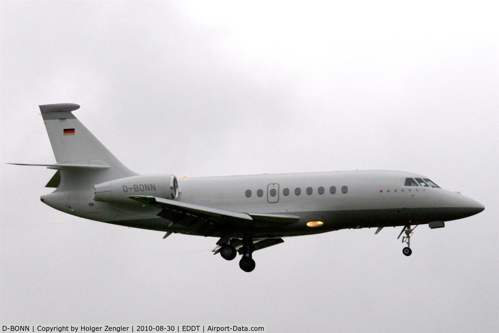 D-BONN, 2007 Dassault Falcon 2000EX C/N 118, Do you remember the name of former West Germanys capital?