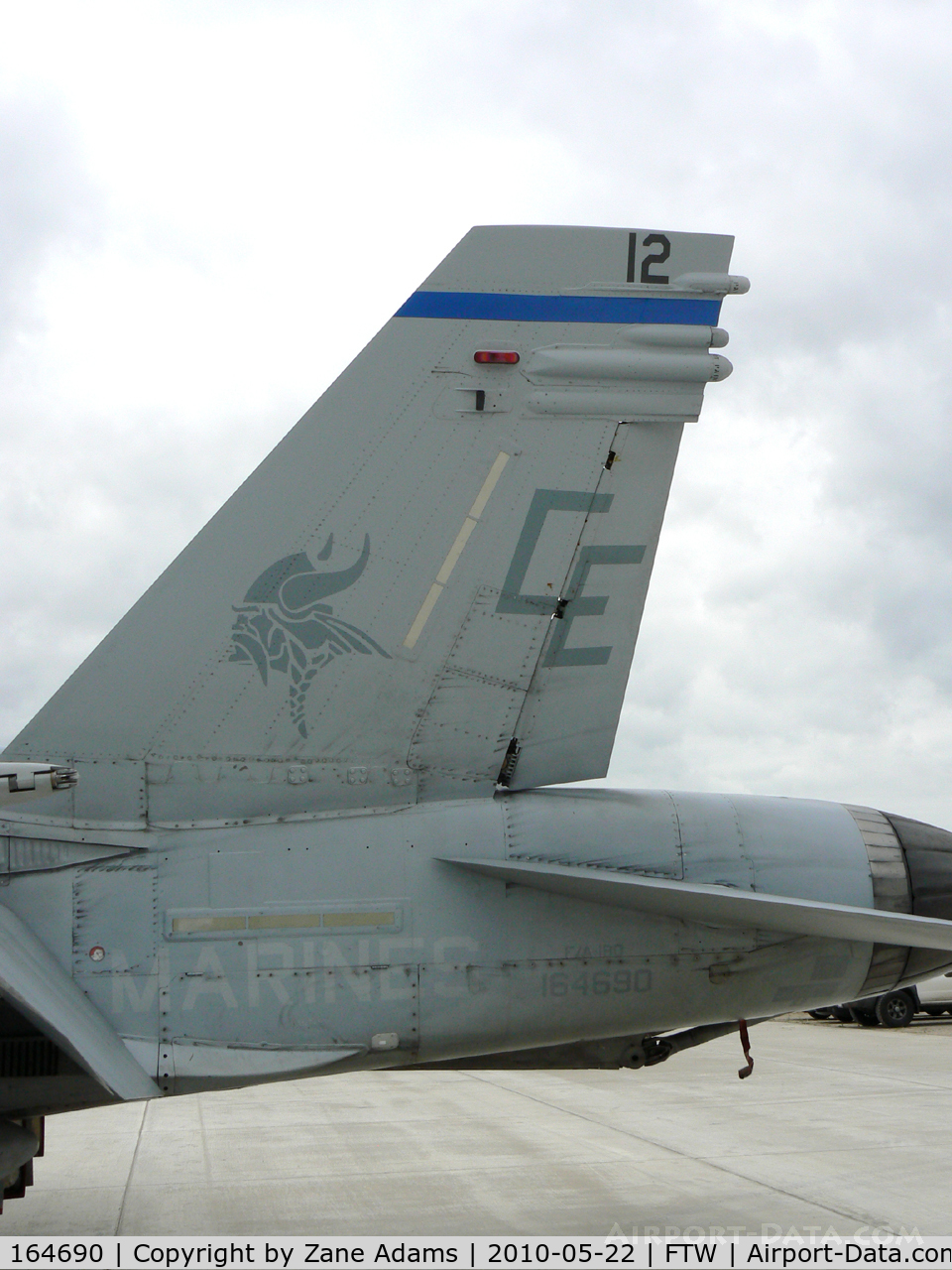 164690, McDonnell Douglas F/A-18D Hornet C/N 1123, At the 2010 Cowtown Warbird Roundup - Meacham Field - Fort Worth, TX