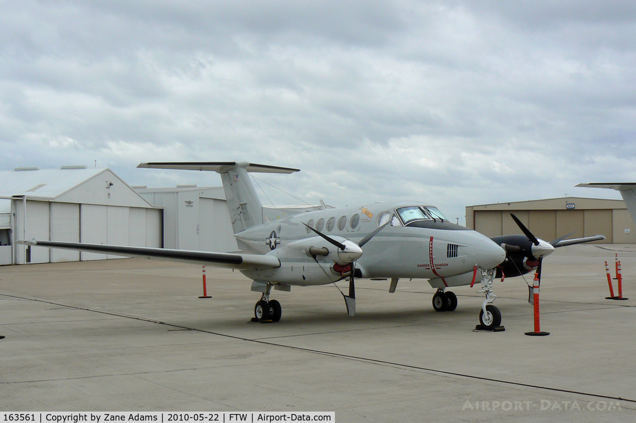 163561, Beech UC-12F Huron C/N BU-09, At Meacham Field - Fort Worth, TX