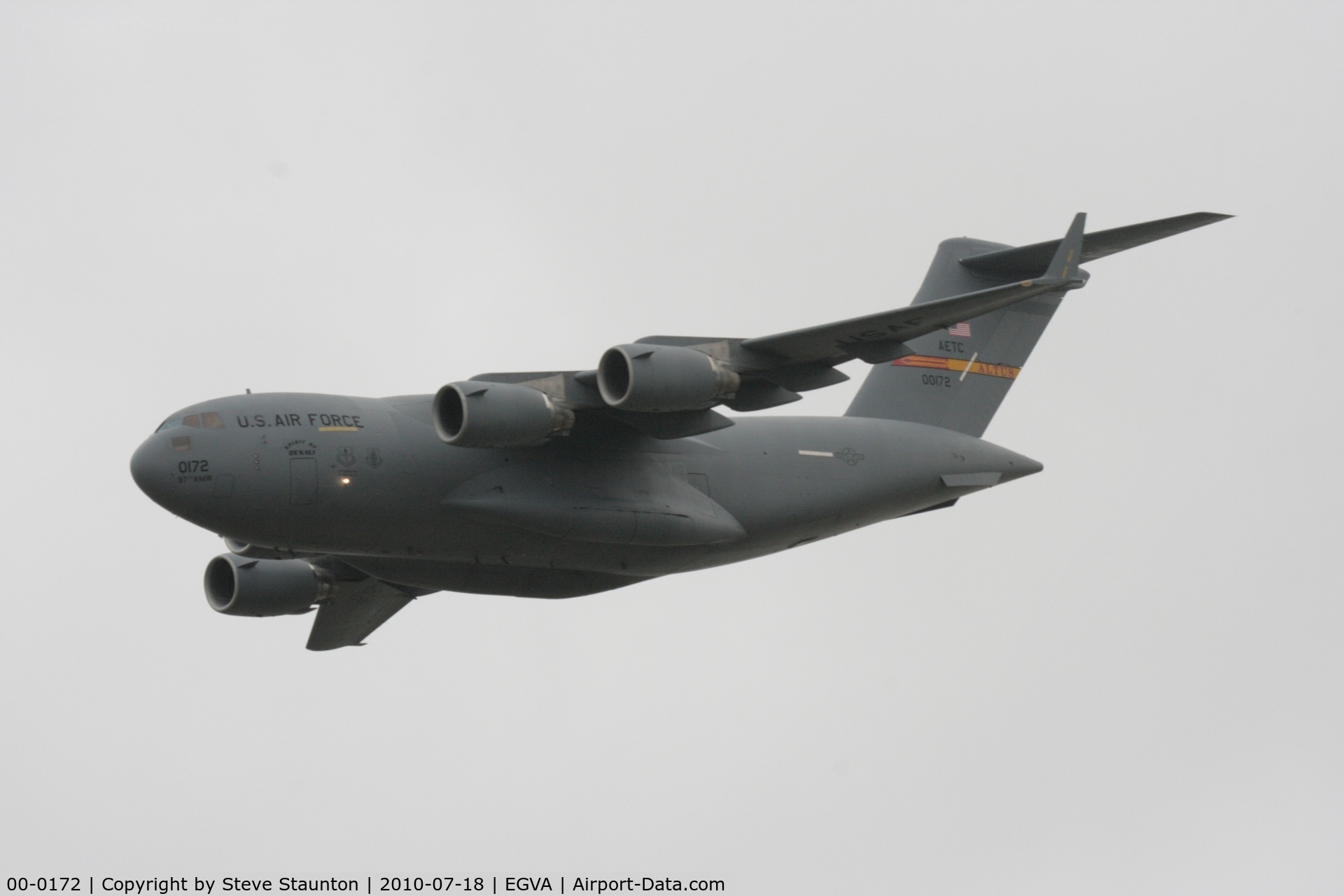 00-0172, 2001 Boeing C-17A Globemaster III C/N P-72, Taken at the Royal International Air Tattoo 2010