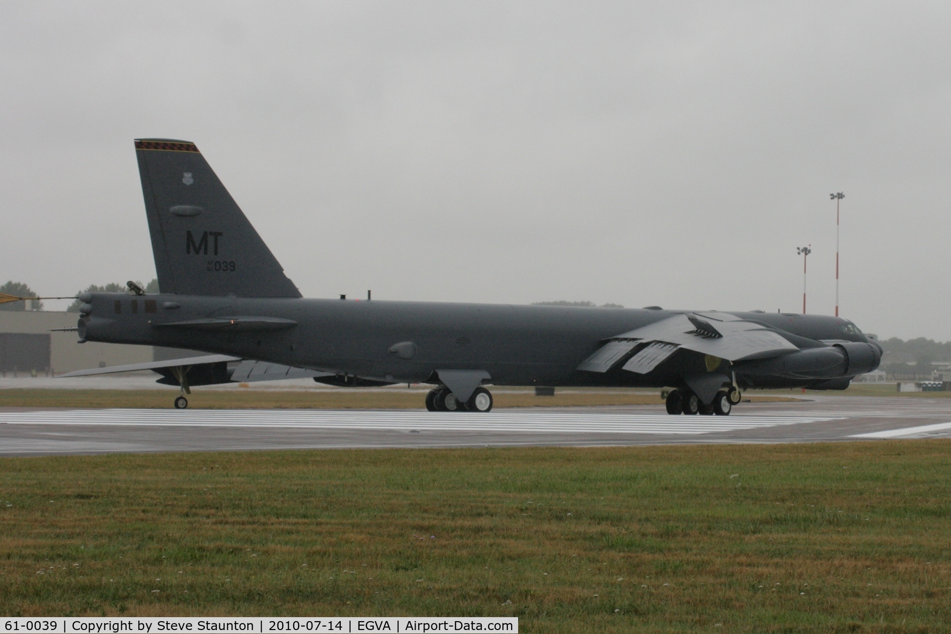 61-0039, 1961 Boeing B-52H Stratofortress C/N 464466, Taken at the Royal International Air Tattoo 2010