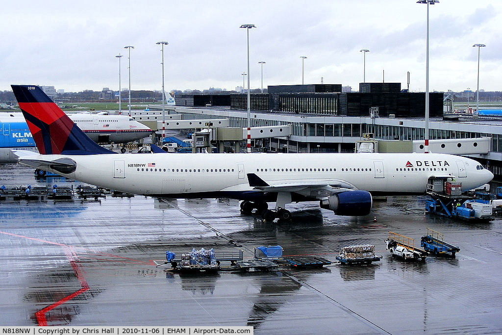 N818NW, 2007 Airbus A330-323 C/N 0857, Delta Airlines