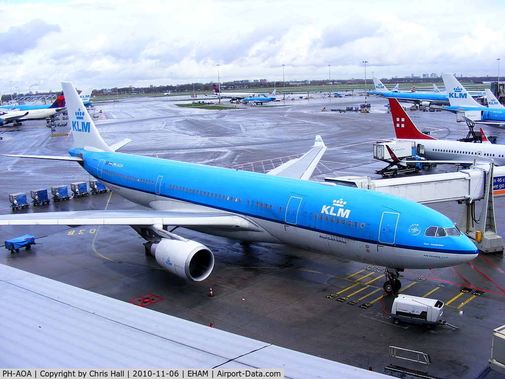 PH-AOA, 2005 Airbus A330-203 C/N 682, KLM Royal Dutch Airlines