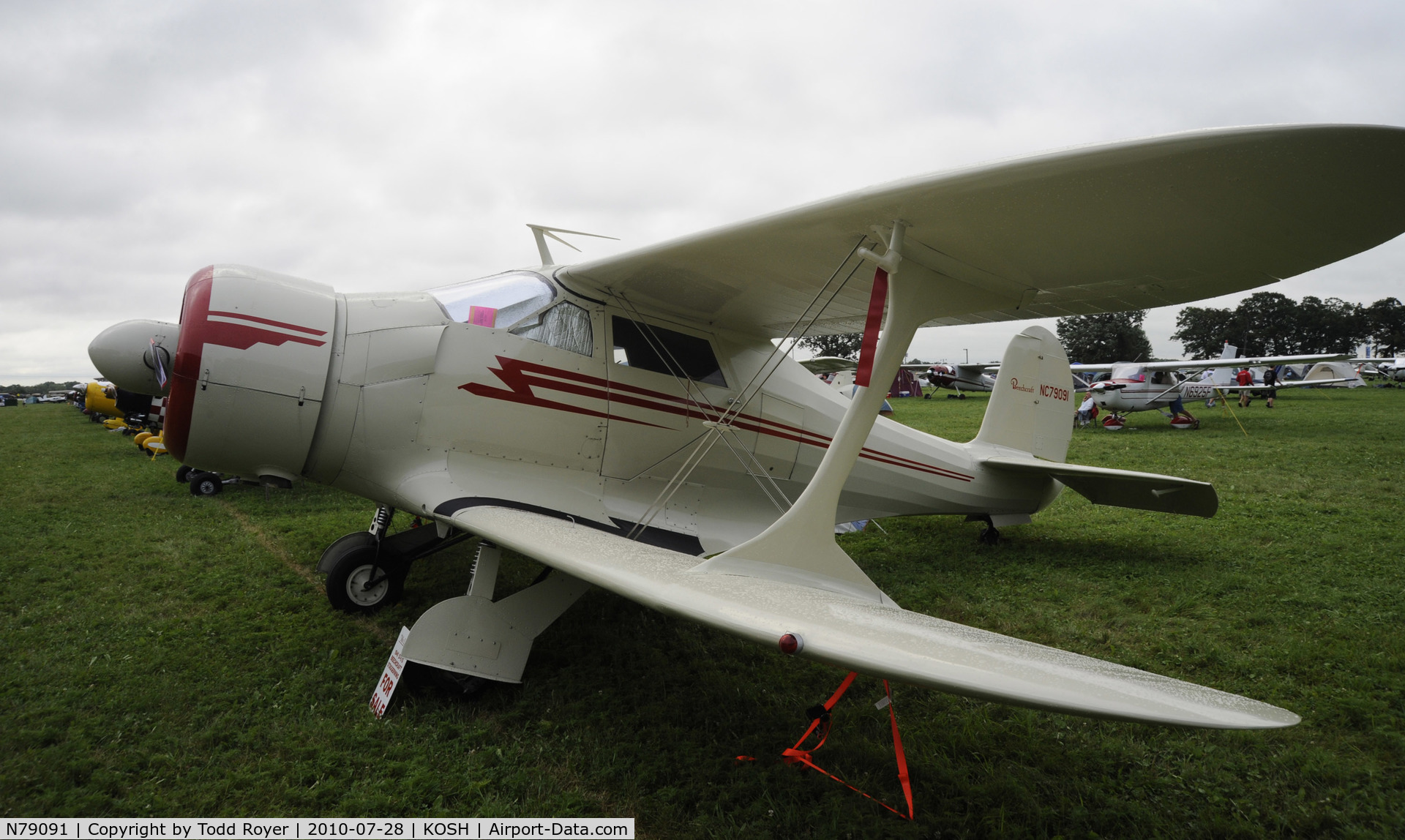 N79091, 1941 Beech D17S Staggerwing C/N 1020, EAA Airventure 2010