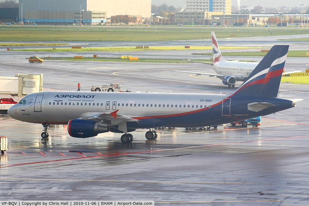 VP-BQV, 2006 Airbus A320-214 C/N 2920, Aeroflot