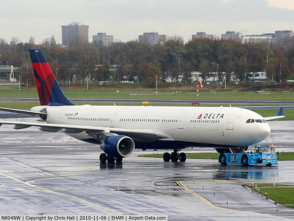 N804NW, 2003 Airbus A330-323 C/N 0549, Delta Airlines