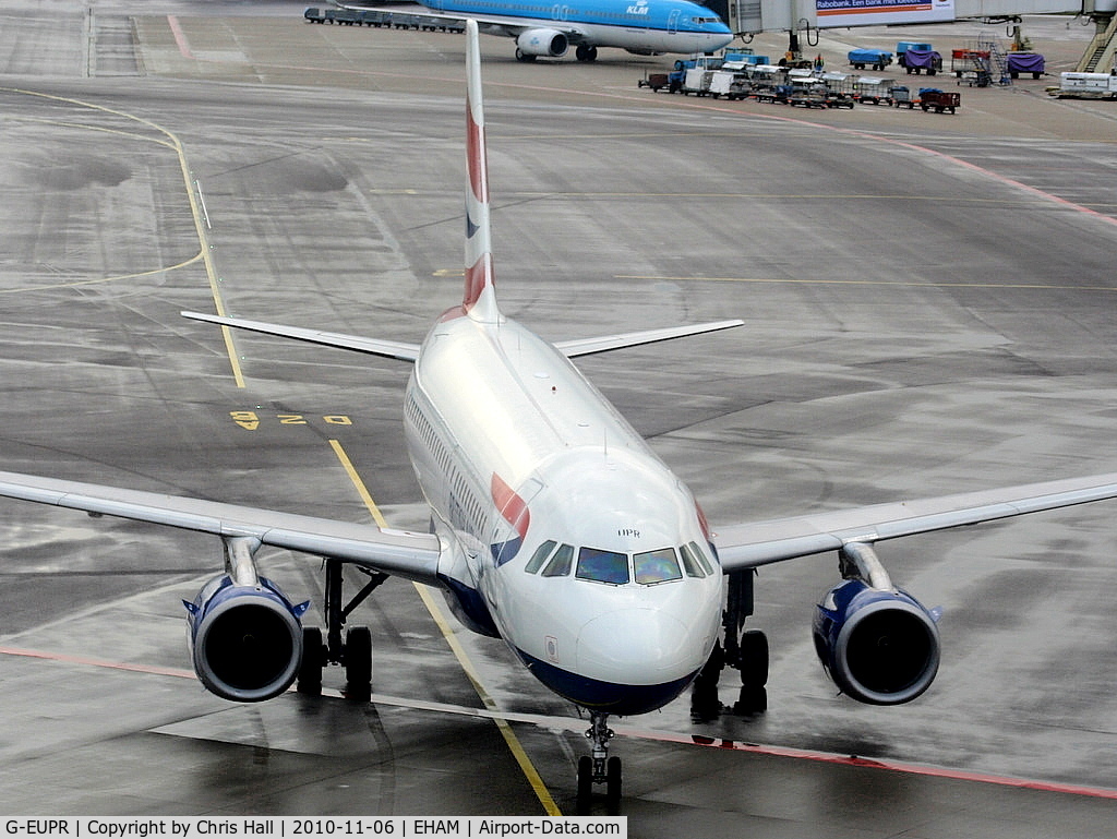 G-EUPR, 2000 Airbus A319-131 C/N 1329, British Airways