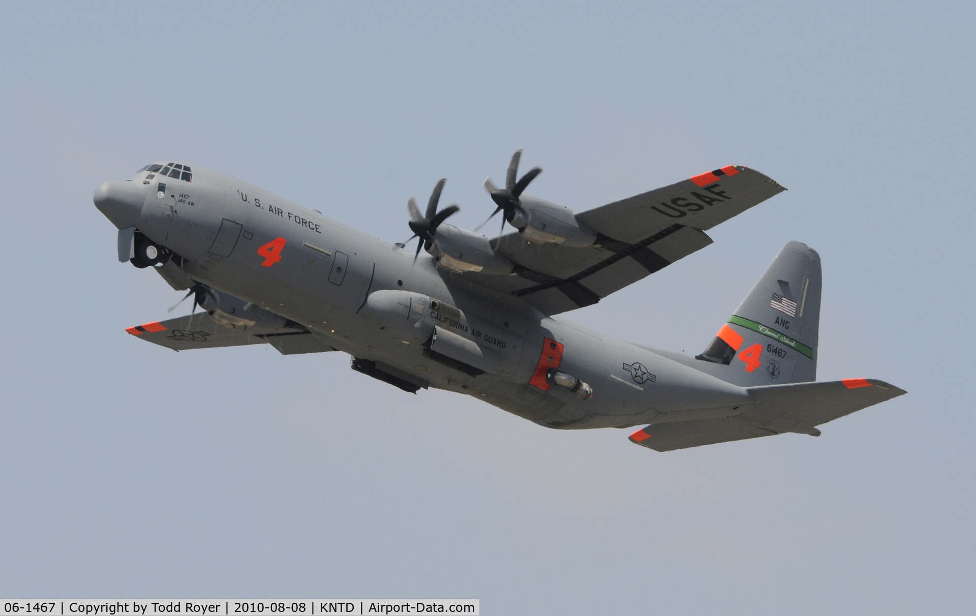 06-1467, 2006 Lockheed Martin C-130J-30 Super Hercules C/N 382-5585, Point Mugu Airshow 2010
