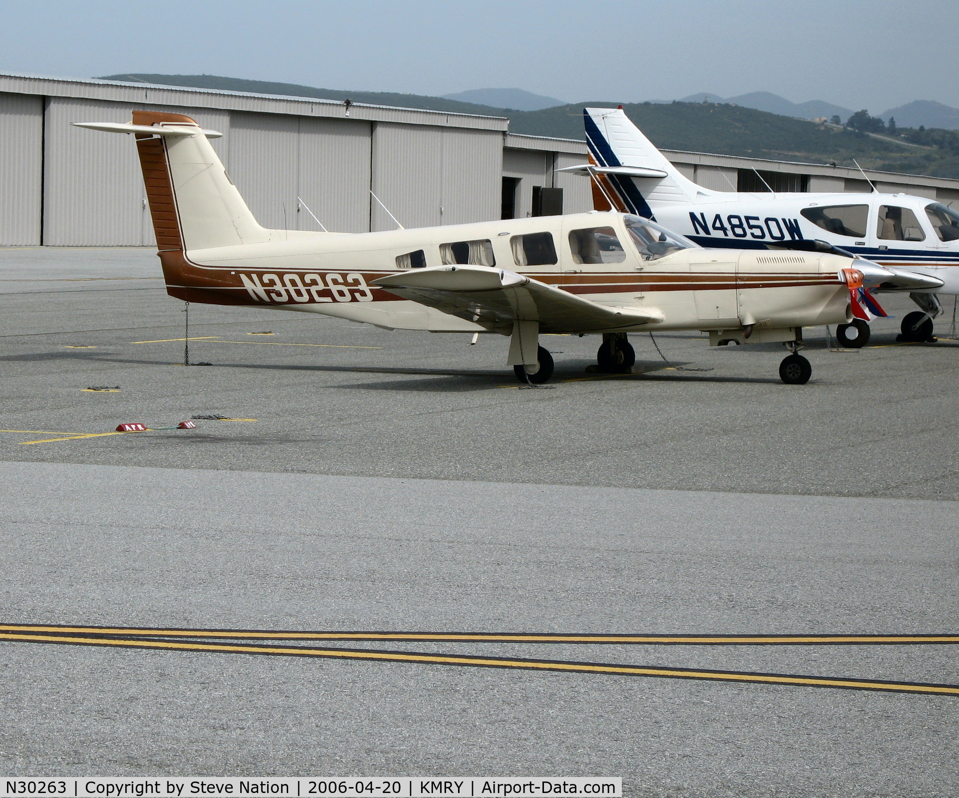 N30263, 1978 Piper PA-32RT-300T Turbo Lance II C/N 32R-7887275, 1978 Piper PA-32RT-300T @ Monterey Penisula Airport, CA